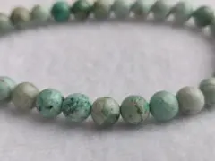 【ターコイズ】6.4ミリ　内径16cm後半　m1810