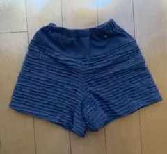 ショートパンツ y2k グランジ グレー ニットパンツ