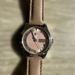 GUCCI G-TIMELESS ムーンフェイズ 腕時計 星 月 ビー ピンク - メルカリ