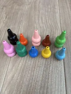 カラフルクレヨン 10個セット