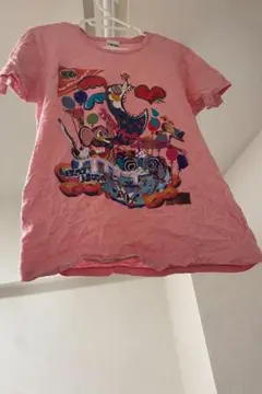 魔法少女まどか☆マギカ 劇団イヌカレー描き下ろしTシャツ(ピンク/Lサイズ)のサムネイル