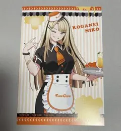 FLOW GLOW タワレコカフェ 缶バッジ 虎金妃笑虎 特典クリアカード