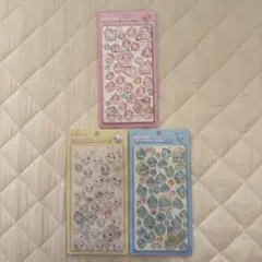 ボンボンドロップシールセット 3種類