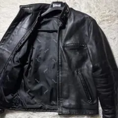 Schott レザージャケット 38サイズ 黒 - メルカリ