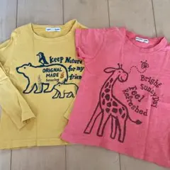 グリーンレーベルリラクシング　S  105cm カットソー２枚セット