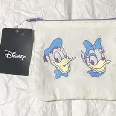 ディズニー ドナルドダック デイジーダック ミニポーチ