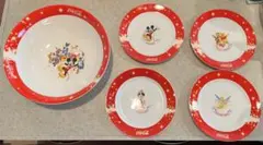 【値下げ！】非売品　コカコーラ✖︎ディズニーコラボ皿セット
