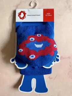 EXPO2025 ミャクミャク ソックス ぬいぐるみ風資材付き 23-25cm