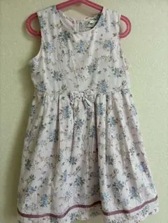 アイアムマリリン花柄ノースリーブワンピース　ピンク　春夏