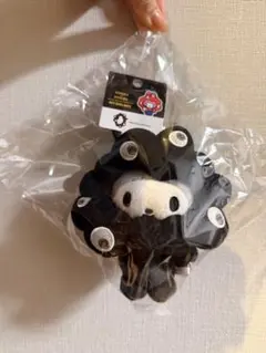 ミャクミャク なりきりぬいぐるみBC ブラック マイメロディ カラビナ 黒