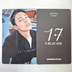 SEVENTEEN 17 RIGHT HERE ミンギュ トレカ Weverse