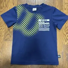 Wilson ネイビー Tシャツ 130cmのサムネイル