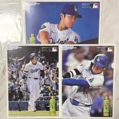 大谷翔平 おーいお茶 クリアファイル 3点セット