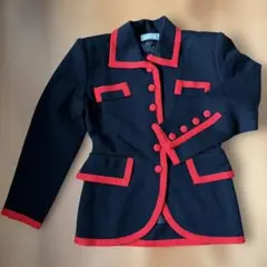 Yves Saint Laurent ジャケット 黒/赤のサムネイル