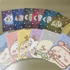 セブンイレブンちいかわA5ノート6冊 ・フラットケース各6枚コンプリートセット