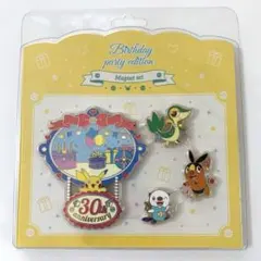 ニャオハ ホゲータ クワッス 韓国限定 ポケモン 30周年記念 マグネット