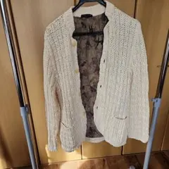ETRO クリーム色 ニットカーディガンのサムネイル