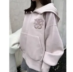 【極美品】snidel ボリュームパーカーピンク スナイデル PNK ピンク