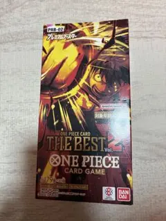 テープ付 ワンピース カードTHE BEST vol.2 1BOX 未開封