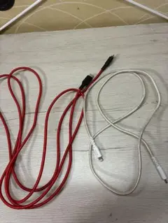 Lightning to USB-Cケーブル 赤 2m