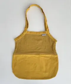 DULTON COTTON HALF MESH BAG L イエローのサムネイル