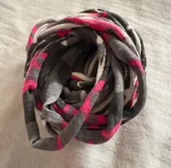 Hoooked フックドゥ ズパゲッティ Tシャツヤーン グレーピンク 4m