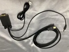 VGA to HDMI 変換ケーブル 1.8M