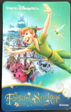 【JAL】東京ディズニーシー ピーターパン カード