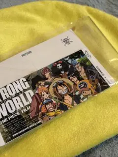 ONE PIECE FILM STRONG WORLD ポストカード