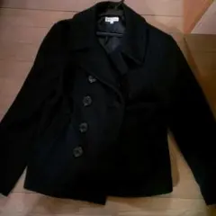 宮崎あおい ピーコート アースミュージック&エコロジー ネイビーschott