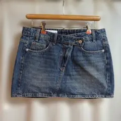 ZARA完売クロスオーバー✦ミニスカート✦Sサイズ美品のサムネイル