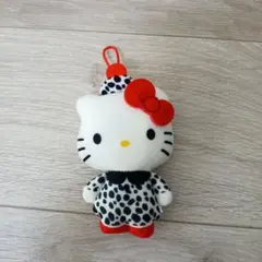 マクドナルド　ハッピーセット　ハローキティヒョウ柄ストラップ 約10cm　マック