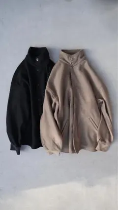 エディットクロージング　ウールブークレスタンドカラージャケット　2