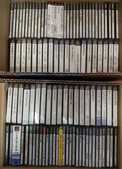 【断捨離】PS1ソフト中心大量まとめ売り約90点