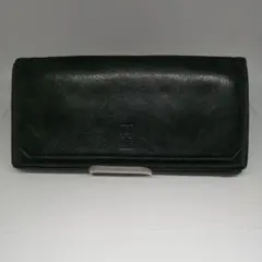 DAKS 長財布 グリーンレザー ロゴ入りのサムネイル