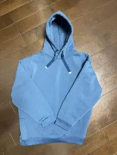 NIKO AND... ブルー フード付きパーカー