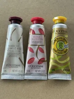 ロクシタン ハンドクリーム 3本セット 各10ml