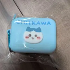 ちいかわ ミニチリコポーチ 水色　はちわれ