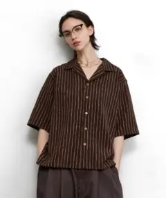 Loose H / S open collar shirt ( Assort )のサムネイル