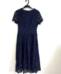 【9号】エメ 結婚式 ワンピースドレス ネイビー