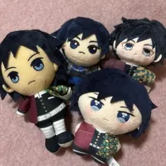 鬼滅の刃冨岡義勇　ぬいぐるみ　ナンジャタウン　ぽにすてっぷ　いつぬい　セット 鬼滅の刃冨岡義勇 ぬいぐるみ ナンジャタウン ぽにすてっぷ いつぬい