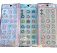 【新品未開封】おはじきシール　あわわちゃん、ハッピーマーチ、もちもちぱんだ