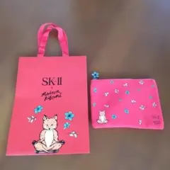 SKIIポーチ　紙袋　新品未使用
