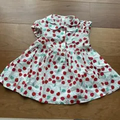 Sunny Landscape さくらんぼ柄 ワンピース 80cmのサムネイル