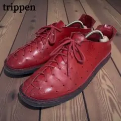 希少色 Trippen GOLF レザーシューズ 39 赤 パンチング ドイツ製 2026年最新】トリッペン ゴルフの人気アイテム - メルカリ