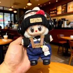 限定価格Labubu 服ラブブぬいぐるみ着17cm ぬい服　着せ替え服6点セット