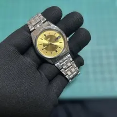 ヴ*ゥ様 セイコー 自動巻き 腕時計 ゴールド