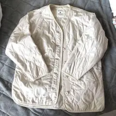 ニコアンド　2wayキルティングジャケット　ホワイト