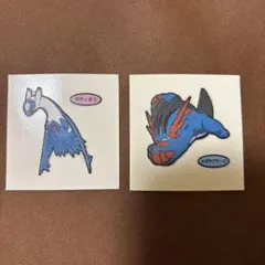 ポケモンパン　ポケモン　シール　ラティオス　メガラグラージ　新品　未使用