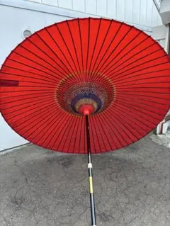 野点傘 妻折 収納バッグ付き 茶会 茶道用 - メルカリ